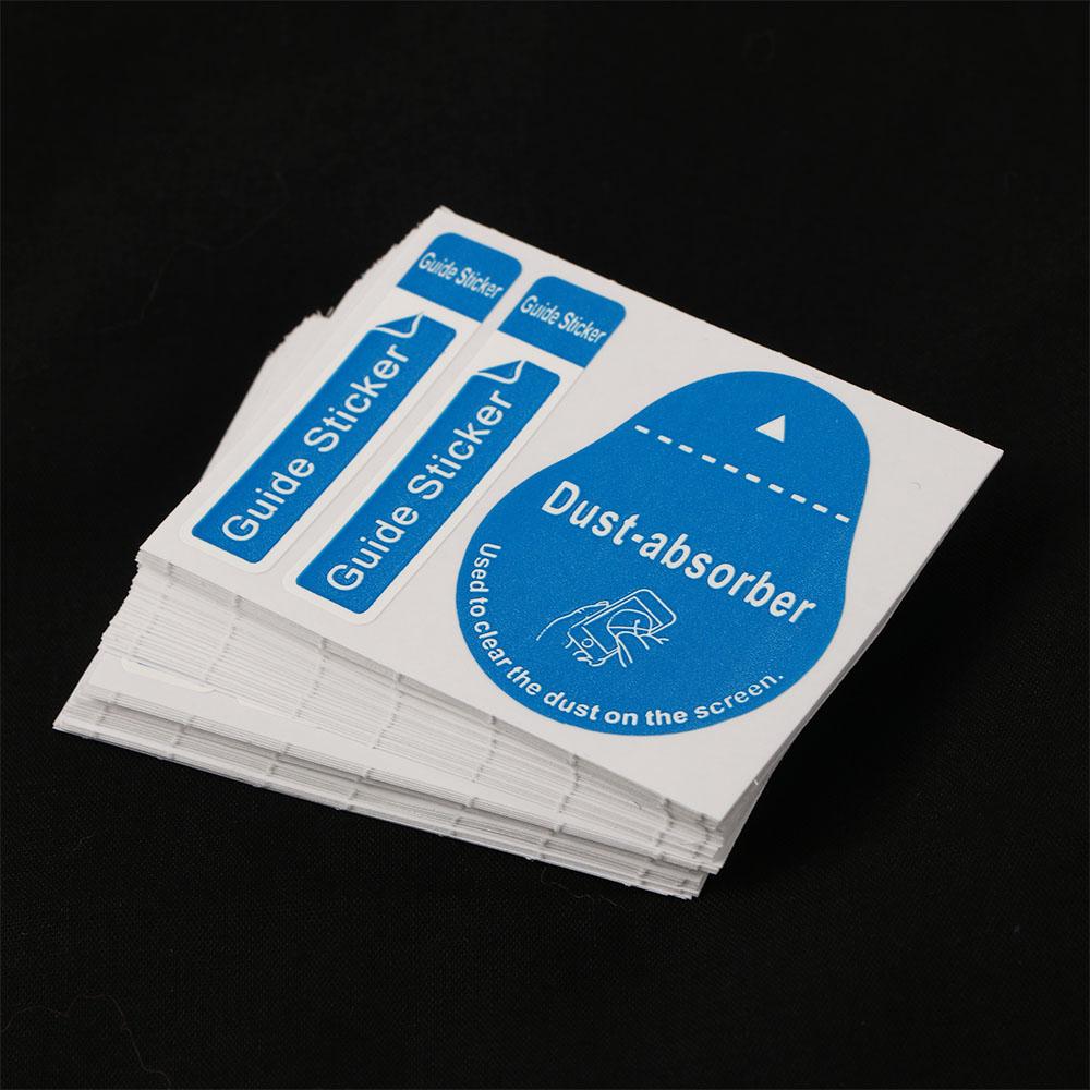 Dust Removal Sticker - Linsen-Schutzfolie aus gehärtetem Glas, Leitfolie, Bildschirmreiniger,