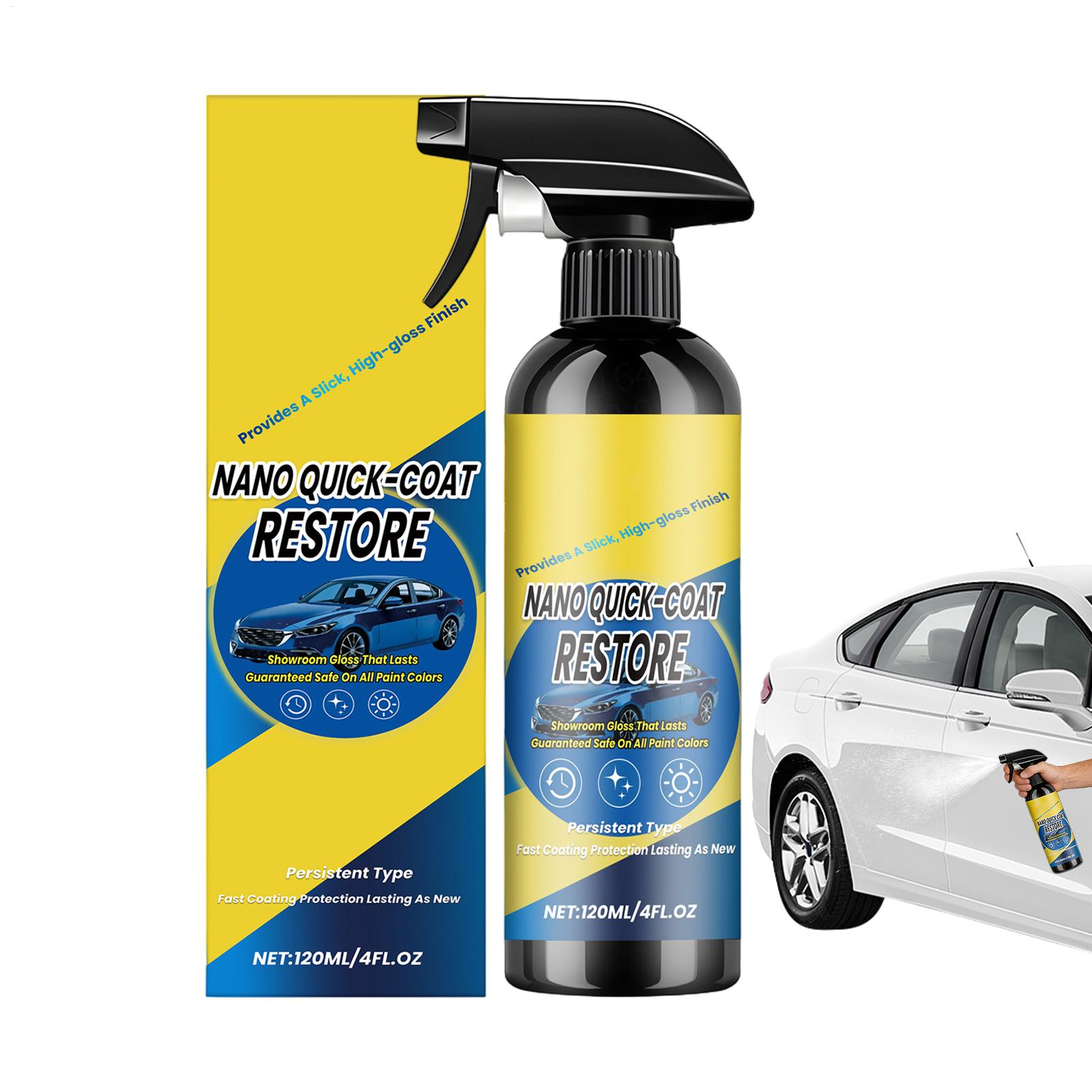 Nano Liquid Coating - 120ml Auto-Keramikbeschichtungsspray Nano-Versiegelung Schnellpflegespray für Autodetailing