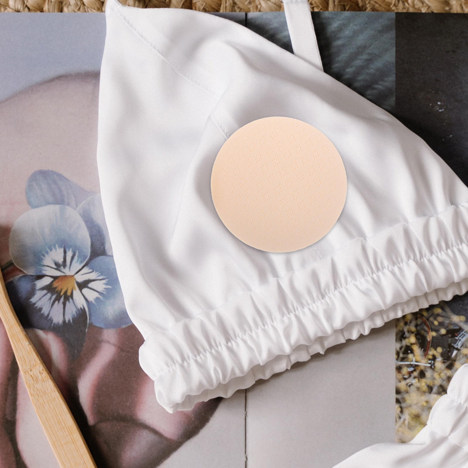Full Cover Adhesive - 4 Paar nicht klebende, nahtlose Brustwarzenabdeckungen,