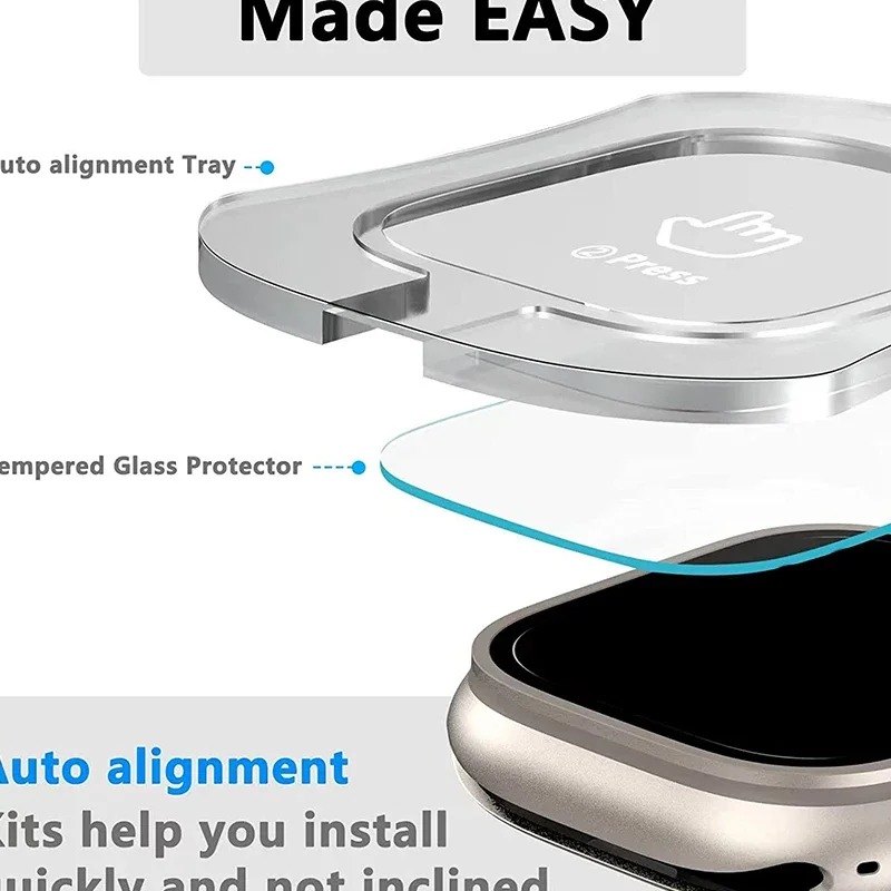 2 Stück 49 mm für Apple Watch  – Screen Alignment Tool Bewertung und Preis