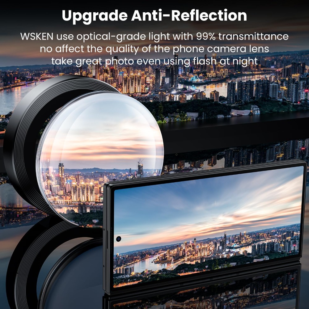 Premium-Linsenschutzfolie aus  – Tempered Glass Screen 9H Bewertung und Preis