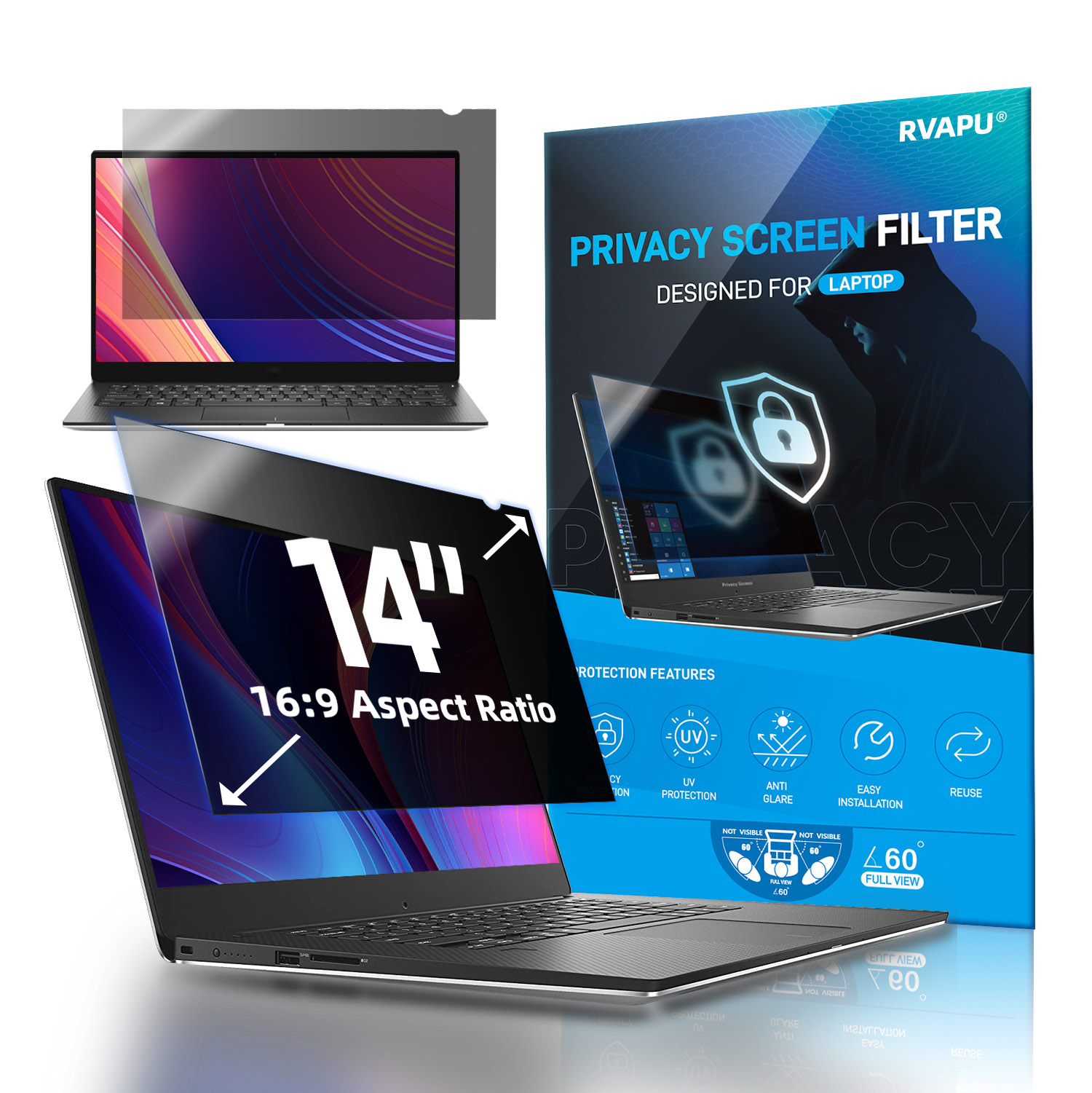 Für Laptop 14 Zoll Privatsphär – Anti Blue Light Film Bewertung und Preis