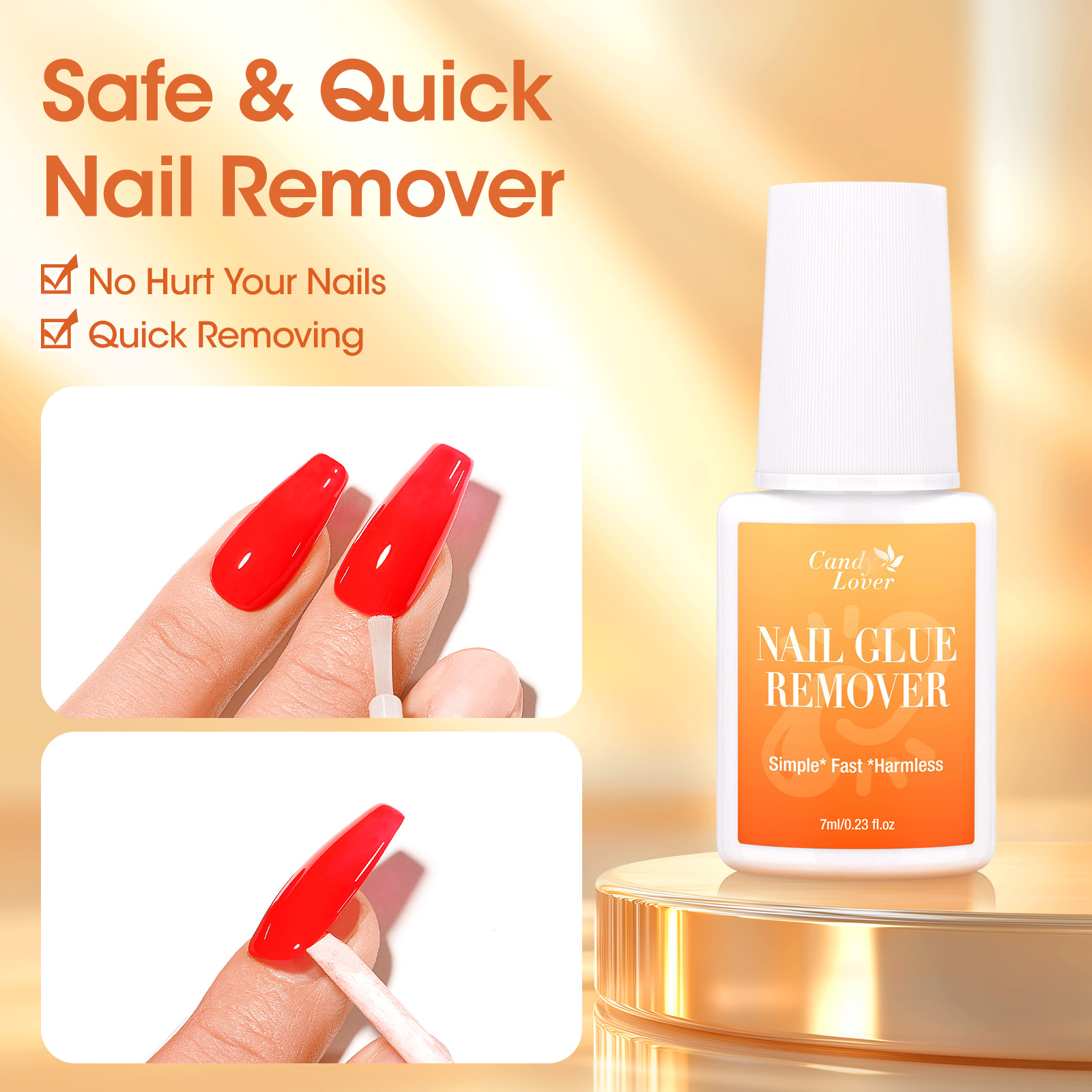 Superstarkes Nagelkleber-Entfe – Liquid Uv Glue Kit Bewertung und Preis