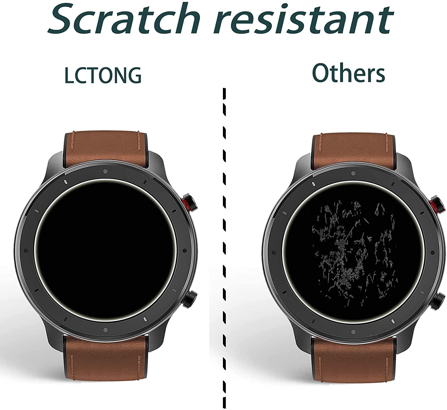 9H Gehärtetes Glas Film Für Am – Smartwatch Screen Film Bewertung und Preis